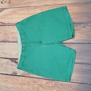 Green shorts